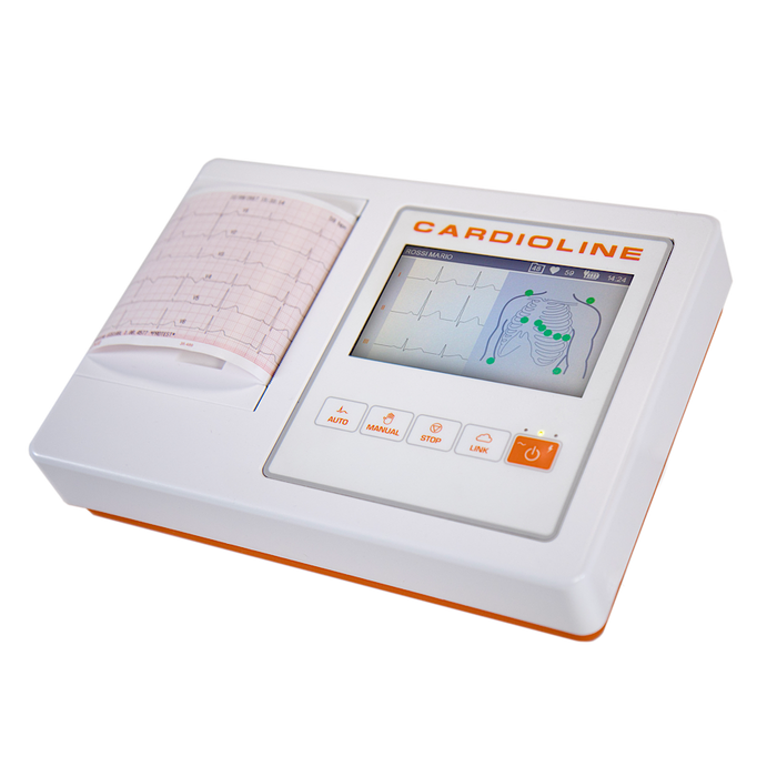 Cardioline ECG 100L - 3/6 Canali 12 derivazioni