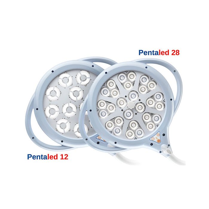 Lampada scialitica Pentaled su piantana